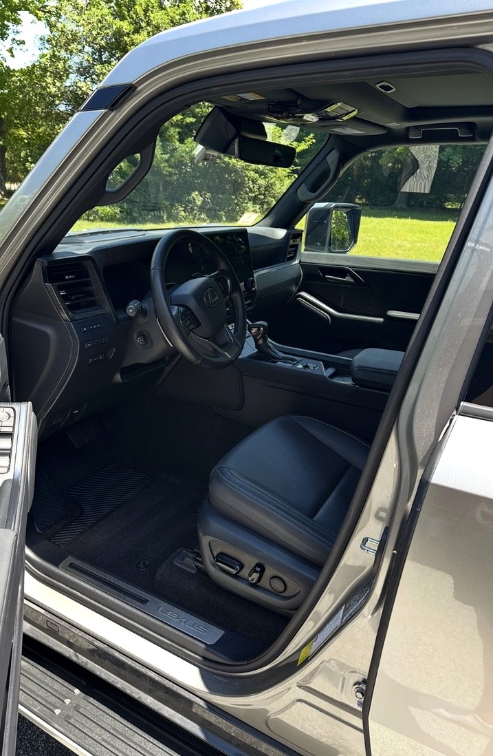 Lexus GX interior after detail